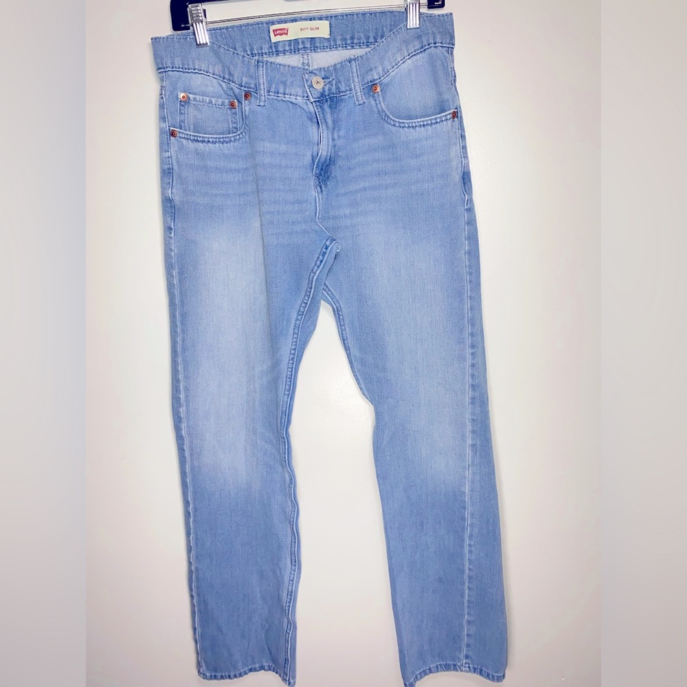 Levi's Classic Blue Denim Jeans